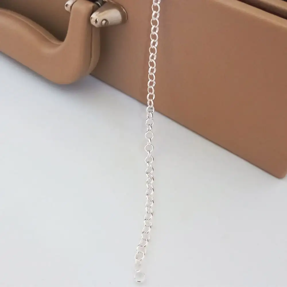 PULSEIRA ELO PORTUGUÊS EM PRATA 925