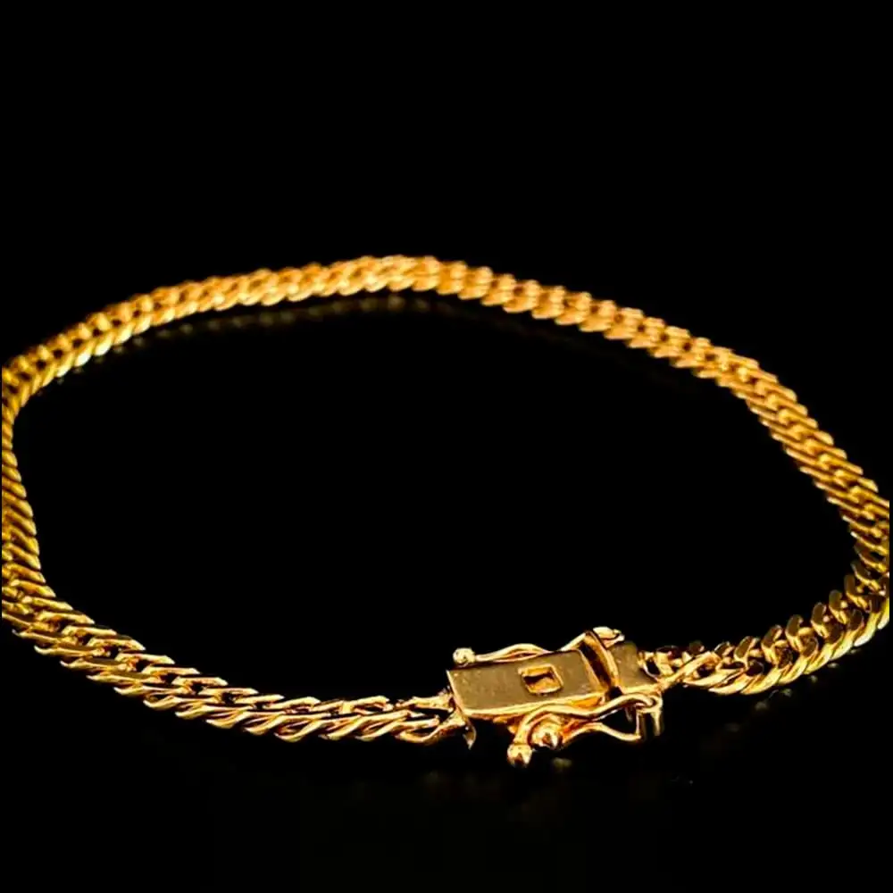 PULSEIRA LACRAIA 7MM FECHO DUPLO - 23CM